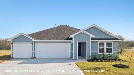 New construction Single-Family house 130 Great Northern Dr, Cedar Creek, TX 78612 plan The Hudson - image