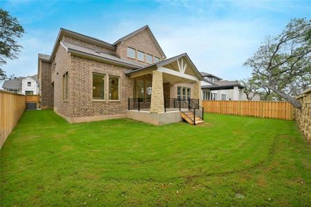 New construction Single-Family house 208 Barnstorm Ln, Georgetown, TX 78633 Preston III- photo 1 1