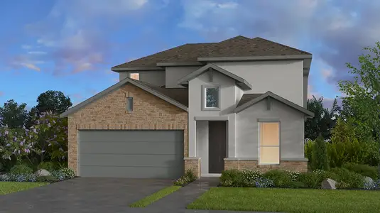 New construction Single-Family house 200 Spring Bluff Ln, Georgetown, TX 78628 plan Jacinta - image