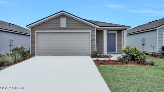 New construction Single-Family house 12525 Rubber Fig Ter, Jacksonville, FL 32218 WILLOW- photo 0