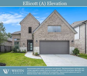 New construction Single-Family house 30419 Bermuda Hallow Bnd, Katy, TX 77494 The Ellicott- photo 0 0