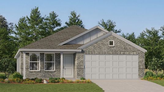 New construction Single-Family house 1612 Iron Truss Rd, San Marcos, TX 78666 plan Dowing - image