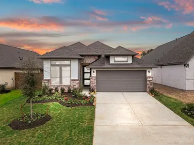 New construction Single-Family house 9623 Mount Brewer Ln, Porter, TX 77365 plan Gunter - image