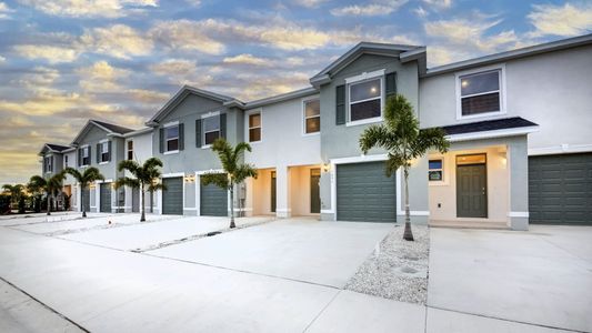 New construction Townhouse house 1627 E Bay St, Sarasota, FL 34238 plan Vale - image