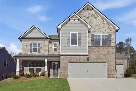 New construction Single-Family house 22 Winding Rose Dr, Hoschton, GA 30548 plan Canterbury - image