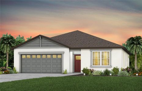 New construction Single-Family house 458 Pine Tree Boulevard, Lake Alfred, FL 33850 Hanover- photo 0