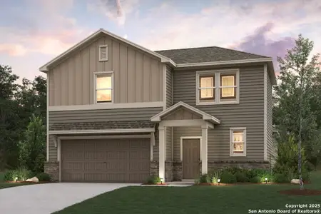 New construction Single-Family house 2125 Maestro Dr, Seguin, TX 78155 plan Frio - 2165 - image