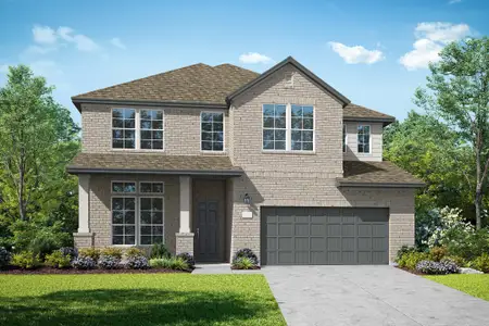 New construction Single-Family house 10925 Amistad Ln, Manor, TX 78653 plan Garner - image