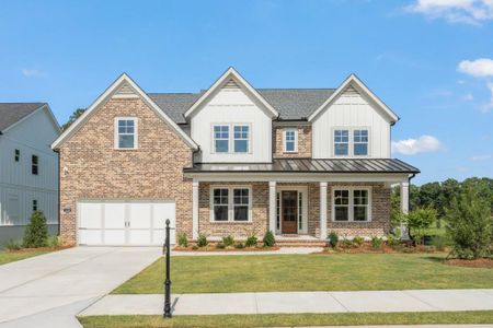 New construction Single-Family house 3320 Hillshire Dr, Cumming, GA 30028 Vanderbilt- photo 0