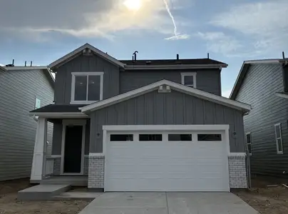 New construction Single-Family house 135 Amy Ave, Fort Lupton, CO 80621 plan The Leyland - image