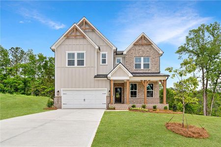 New construction Single-Family house 7530 Homer Dr, Cumming, GA 30028 Canton II- photo 0