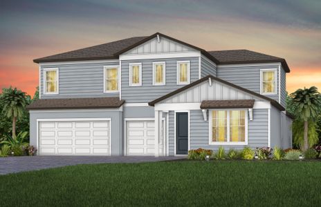 New construction Single-Family house 5367 Wolf Creek Dr, Apollo Beach, FL 33572 plan Merlot Grand - image