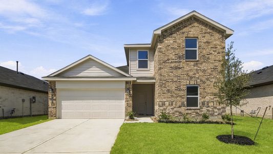 New construction Single-Family house 20680 Miller Heights Dr, New Caney, TX 77357 plan Midland - image
