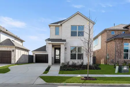 New construction Single-Family house 1124 Amaryllis Ln, Little Elm, TX 75068 plan Bergamot - image