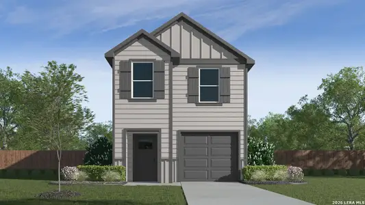 New construction Single-Family house 2005 Gold Lace Cactus, San Antonio, TX 78221 - image