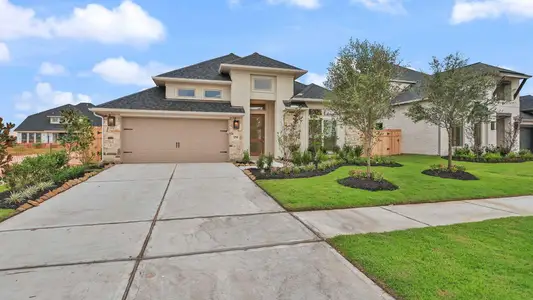 New construction Single-Family house 4730 Cascade Waters Ln, Fulshear, TX 77441 plan 2737W - image