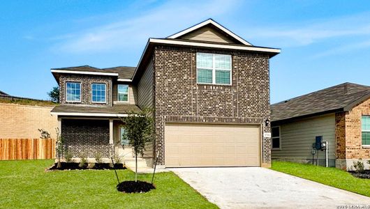 New construction Single-Family house 1706 Lavender Crk, San Antonio, TX 78245 plan The Bowen - image