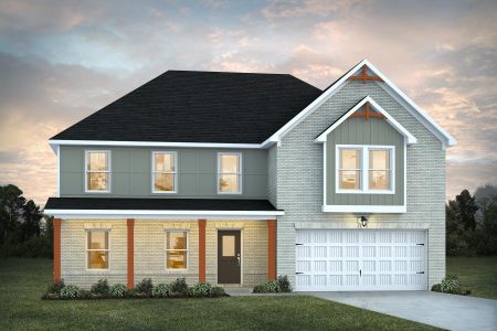 New construction Single-Family house 78 Faulkner Circle Social Cir, Social Circle, GA 30025 plan Mira - image