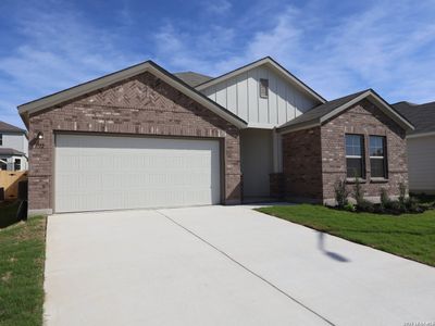 New construction Single-Family house 1112 Limestone Rdg, Seguin, TX 78155 plan Ellsworth - image