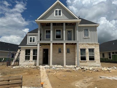 New construction Single-Family house 12110 Salty Bend Drive, Mont Belvieu, TX 77523 Sorenstam 50'- photo 0