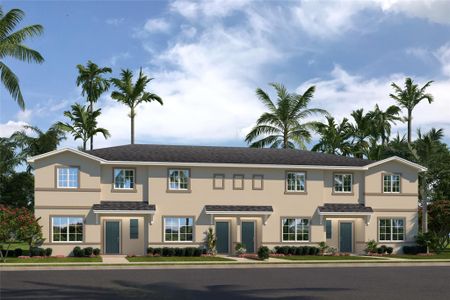 New construction Townhouse house 622 Nw 11Th Ave, Homestead, FL 33030 Marbella- photo 0