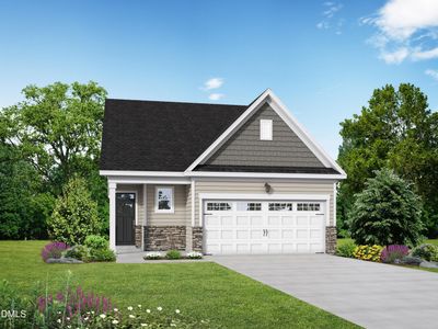 New construction Single-Family house 110 Baldwin St, Lillington, NC 27546 plan The Carter A - image