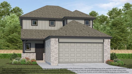 New construction Single-Family house 23411 Breckenridge Dale Ln, Spring, TX 77373 plan Plan 143 - image