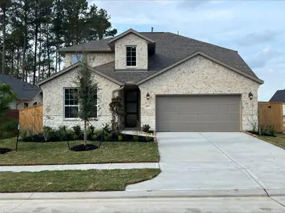 New construction Single-Family house 29753 Brushy Gables, Magnolia, TX 77354 plan 4059 Elevation B - image