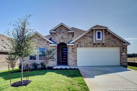 New construction Single-Family house 1722 La Grande Jatte, San Antonio, TX 78253 Juniper- photo 0 0