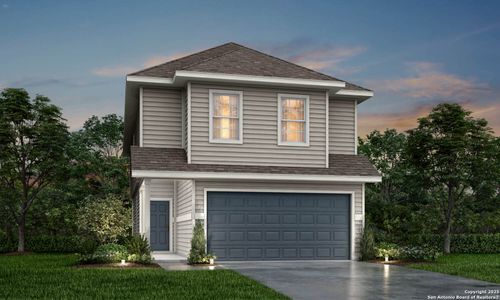 New construction Single-Family house 4219 Wichita Woods, San Antonio, TX 78245 plan The Emerald - image