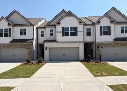 New construction Townhouse house 2514 Acacia Walk, Acworth, GA 30101 plan Salisbury - image