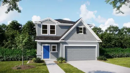 New construction Single-Family house 1465 Trinidad St, Deland, FL 32720 plan The Glendale - image