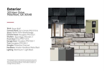 New construction Single-Family house 203 Kerr Dr, Hoschton, GA 30548 Margot- photo 0