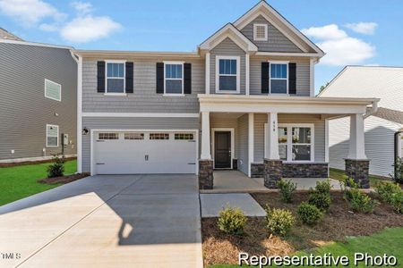 New construction Single-Family house 792 Bent Willow Drive, Unit 186, Clayton, NC 27527 Huntley- photo 0