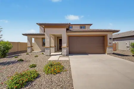 New construction Single-Family house 15176 W Gray Fox Tr, Surprise, AZ 85387 plan 4004 - image