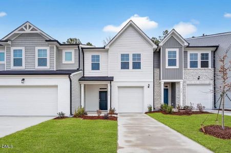 New construction Townhouse house 574 Barrington Row Ave, Zebulon, NC 27597 - image
