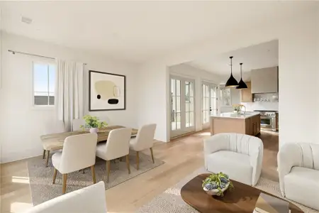New construction Townhouse house 10931 Serenbe Ln, Chattahoochee Hills, GA 30268 - image 9