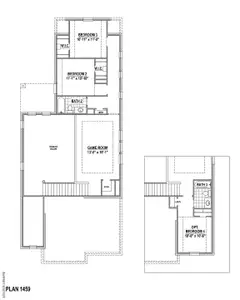 New construction Single-Family house 1422 Fieldstone Dr, Midlothian, TX 76065 plan 1459 - image 4