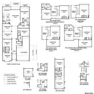 New construction Single-Family house 21219 Prince Of Orange Ln, Cypress, TX 77433 plan Bridgeland 50's: Umbria - image 3