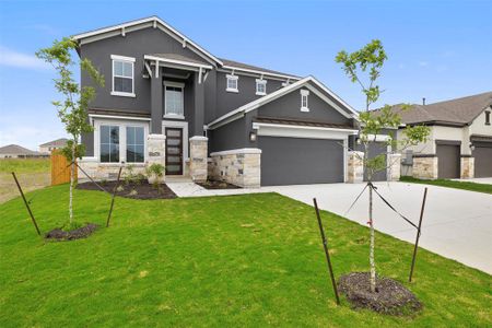 New construction Single-Family house 19104 Moreland Ln, Pflugerville, TX 78660 Lennox- photo 0 0