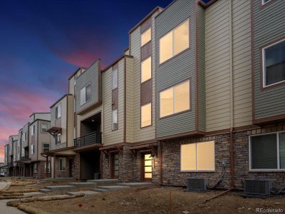 New construction Townhouse house 13933 Del Corso Way, Broomfield, CO 80020 Belford- photo 0