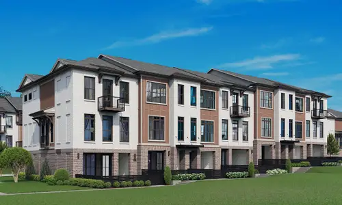 New construction Townhouse house 1275 N Point Dr, Alpharetta, GA 30022 plan The Benton I - image 2