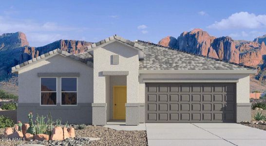 New construction Single-Family house 12331 E Aster Lane, Florence, AZ 85132 - photo 0