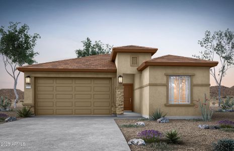 New construction Single-Family house 42845 W Vincent Dr, Maricopa, AZ 85138 Lavender- photo 0