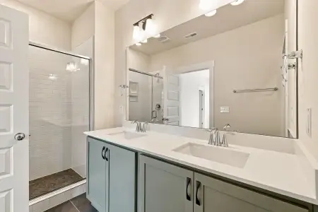 New construction Townhouse house 1120 Lamplighter Dr, Raleigh, NC 27604 plan Red Rocks - image 7