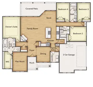 New construction Single-Family house 136 Ridgetop Trl, New Fairview, TX 76078 plan Colorado III - image 18