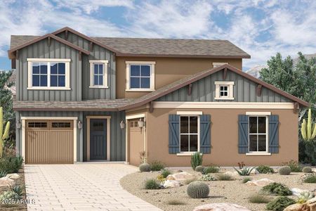 New construction Single-Family house 2014 W Rowel Rd, Phoenix, AZ 85085 plan The Anne - image