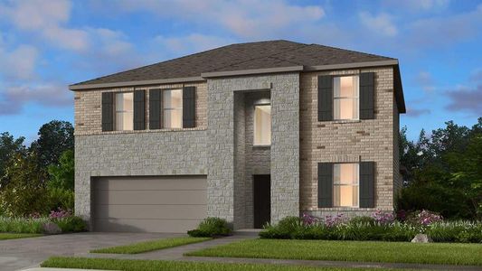 New construction Single-Family house 104 Lansing Rd, Hutto, TX 78634 Frio- photo 0