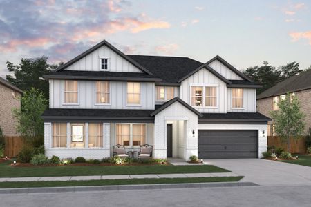 New construction Single-Family house 1016 Longbow Trl, Justin, TX 76247 plan Versailles ESP - image