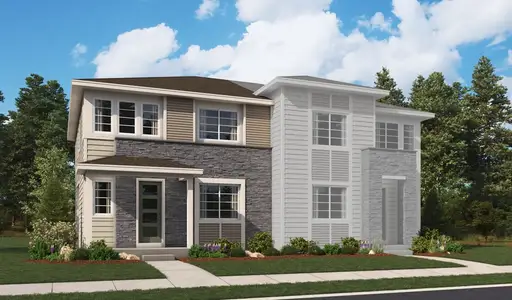 New construction Multi-Family house 17158 Bootjack Ln, Parker, CO 80134 plan Navy 2 - image